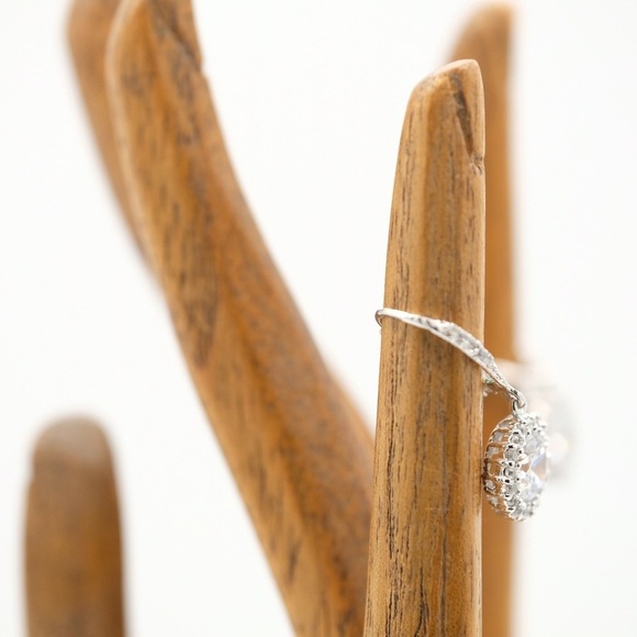 Stunning Sterling Silver Rhinestone Sparklers 🙌🏻✨⏰💭🤝⌛️ - Picture 5 of 14